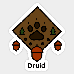 Druid Sticker